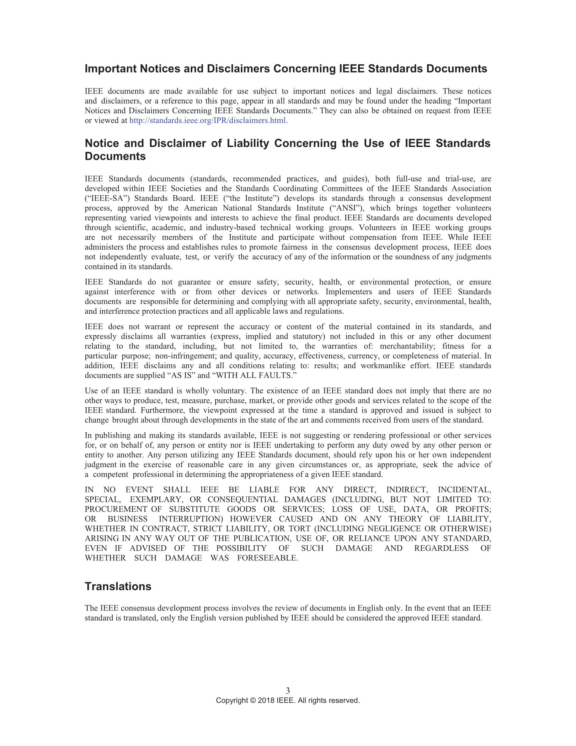 Cover preview — IEEE 1547-2018 - Standard for Interconnection and Interoperability of Distributed Energy Resources with Associated Electric Power Systems Interfaces — Page 4