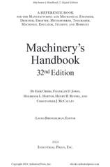 Cover preview — Machinery’s Handbook Toolbox, 32nd Edition — Page 3