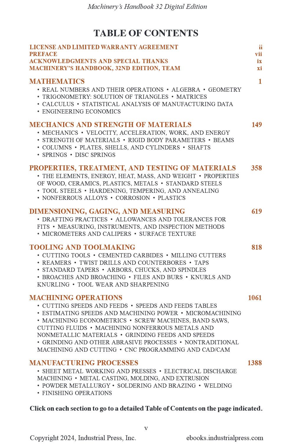 Cover preview — Machinery’s Handbook Toolbox, 32nd Edition  — Page 5