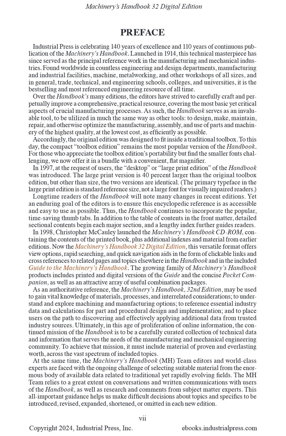 Cover preview — Machinery’s Handbook Toolbox, 32nd Edition  — Page 7