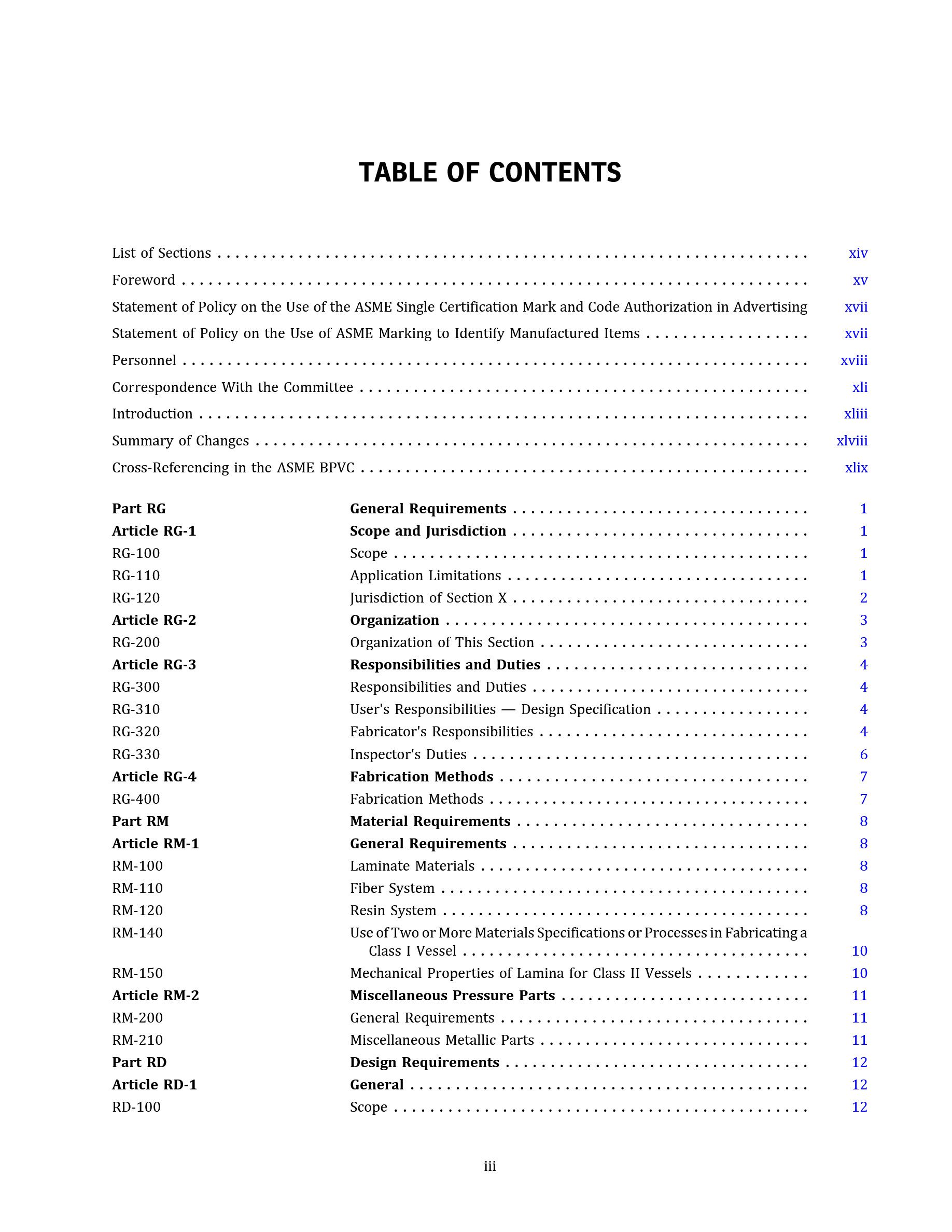 Cover preview — ASME BPVC.X-2025 Section X, Fiber-Reinforced Plastic Pressure Vessels — Page 5