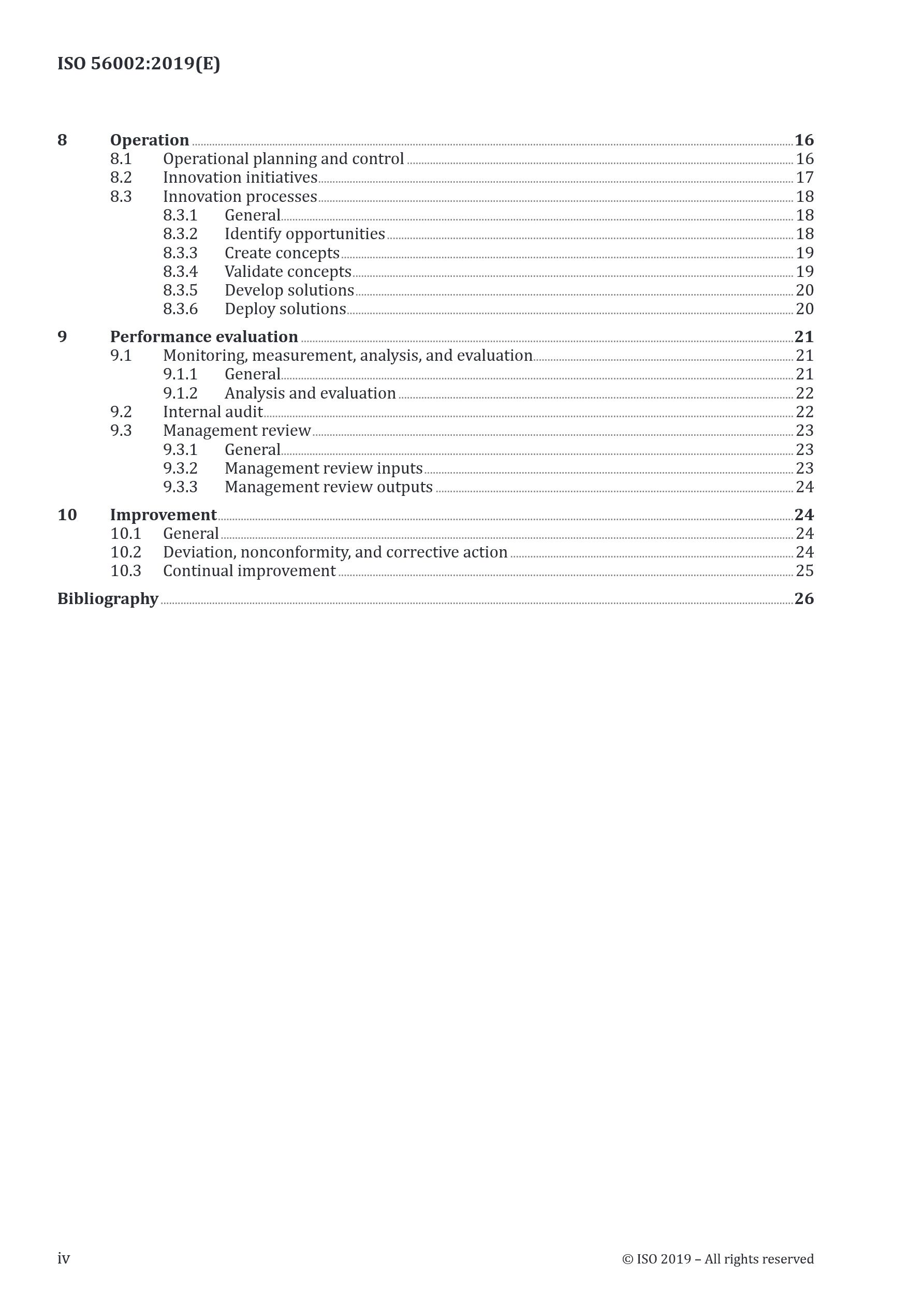Cover preview — ISO 56002:2019 Innovation management — Innovation management system — Guidance — Page 4