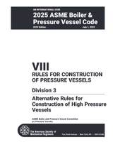 Cover preview — ASME BPVC.VIII.3-2025 Section VIII, Rules for Construction of Pressure Vessels, Division 3, Alternative Rules for Construction of High Pressure Vessels — Page 3
