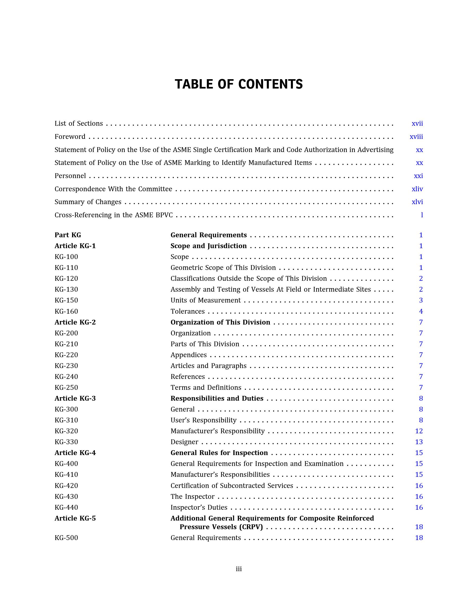 Cover preview — ASME BPVC.VIII.3-2025 Section VIII, Rules for Construction of Pressure Vessels, Division 3, Alternative Rules for Construction of High Pressure Vessels — Page 5
