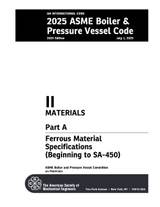 Cover preview — ASME BPVC.II.A-2025 Section II, Materials, Part A, Ferrous Material Specifications (Two Volumes) — Page 3