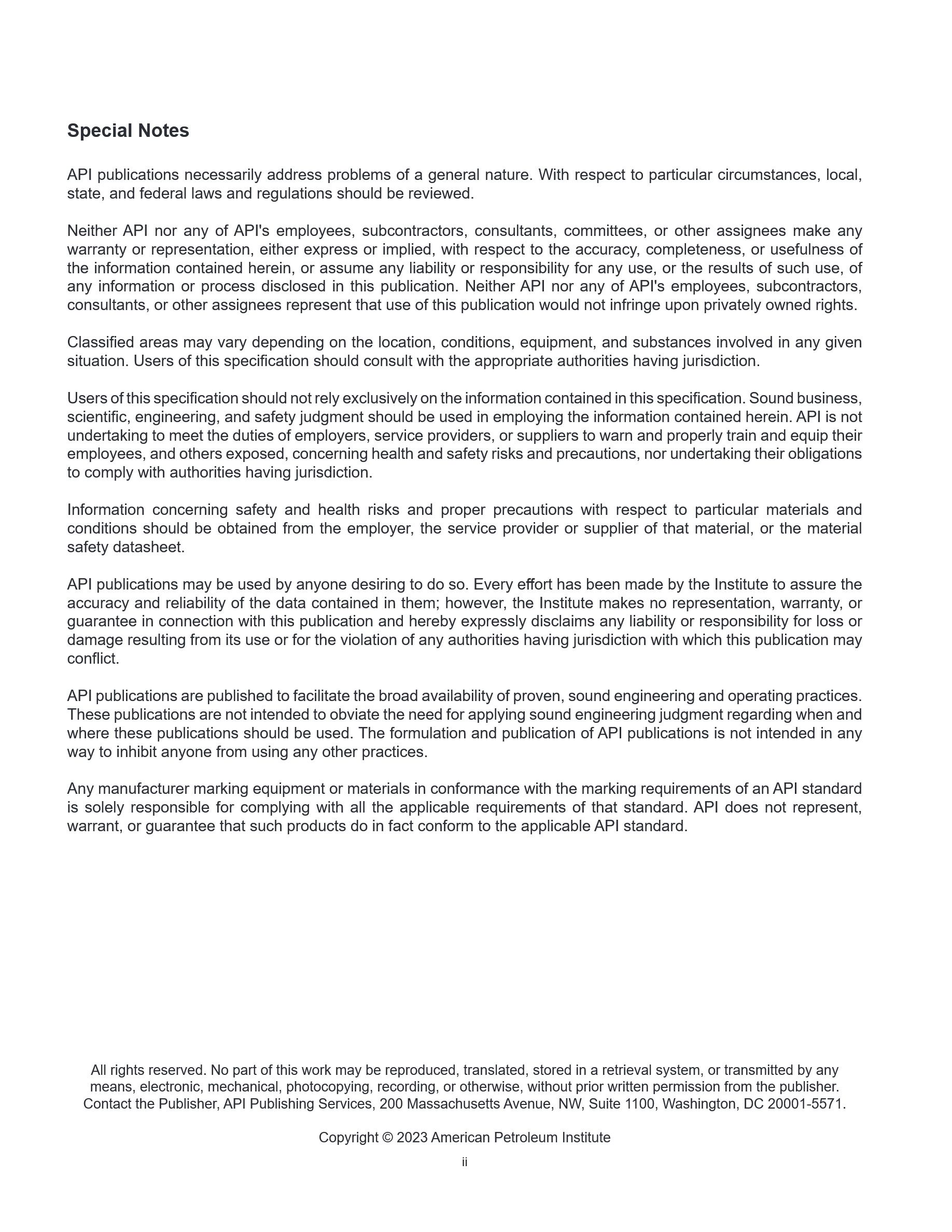Cover preview — API Spec Q1 Quality Management System Requirements for Organizations Providing Products for the Petroleum and Natural Gas Industry, Tenth Edition — Page 2