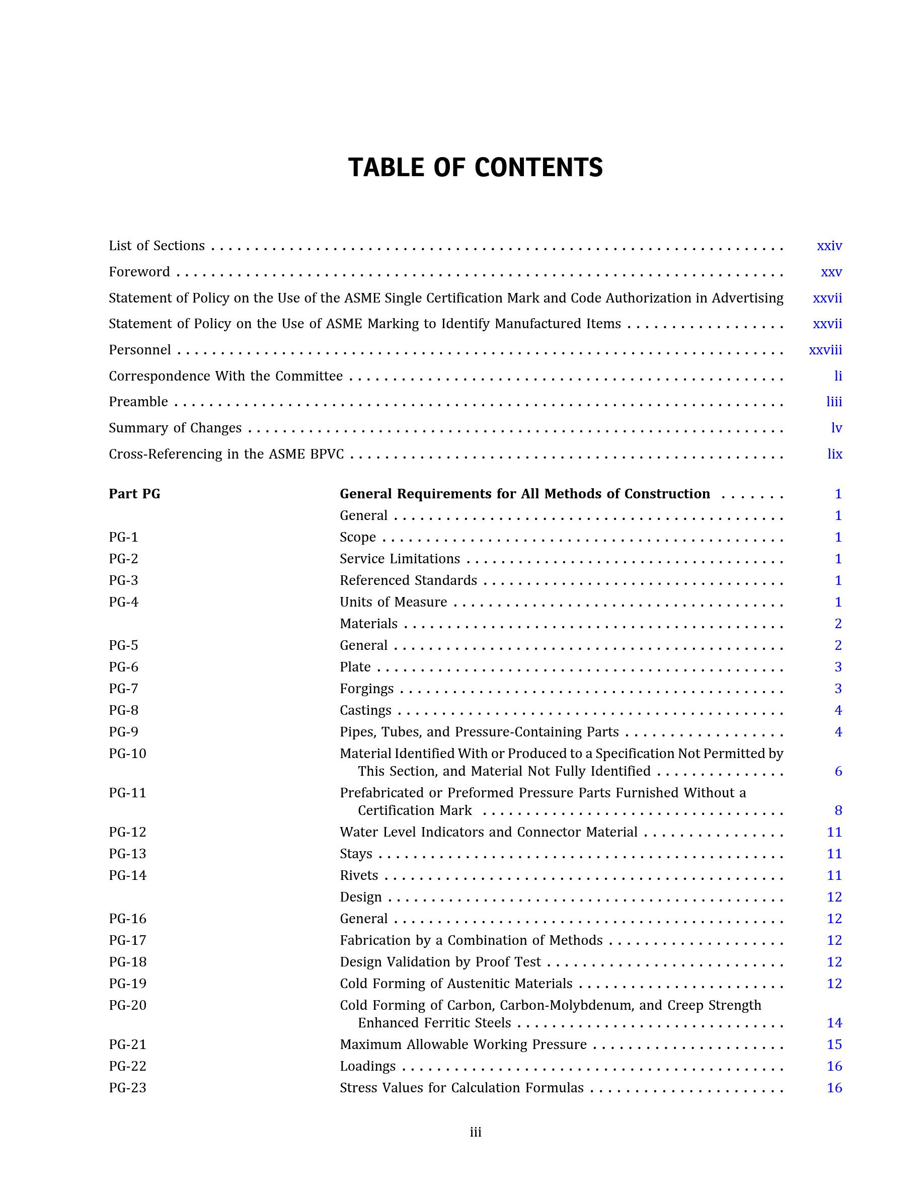 Cover preview — ASME BPVC.I-2025  Section I - Rules for Construction of Power Boilers — Page 5