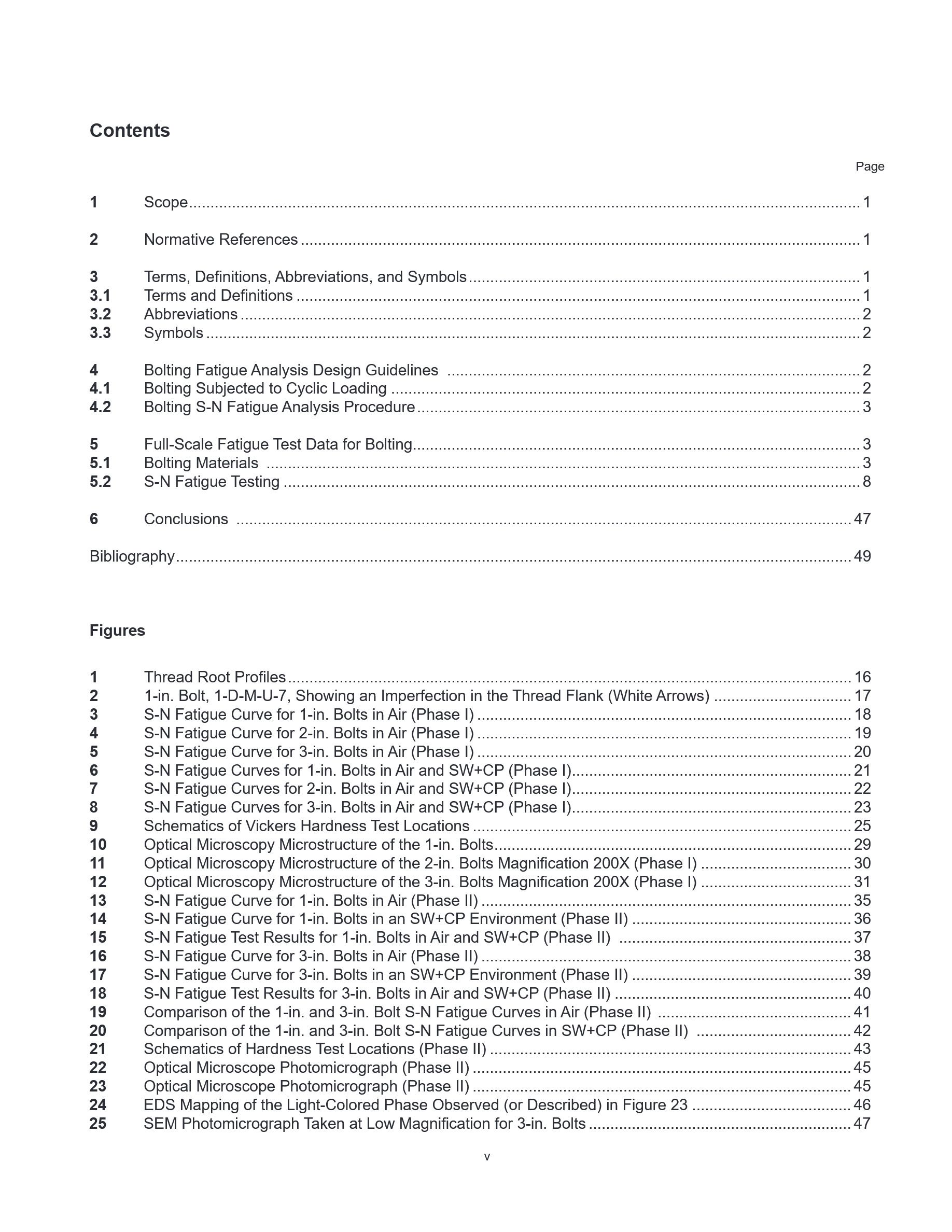 Cover preview — API TR 21TR2 S-N Fatigue Design and Test Data for Low-Alloy Steel Bolts, Second Edition — Page 5