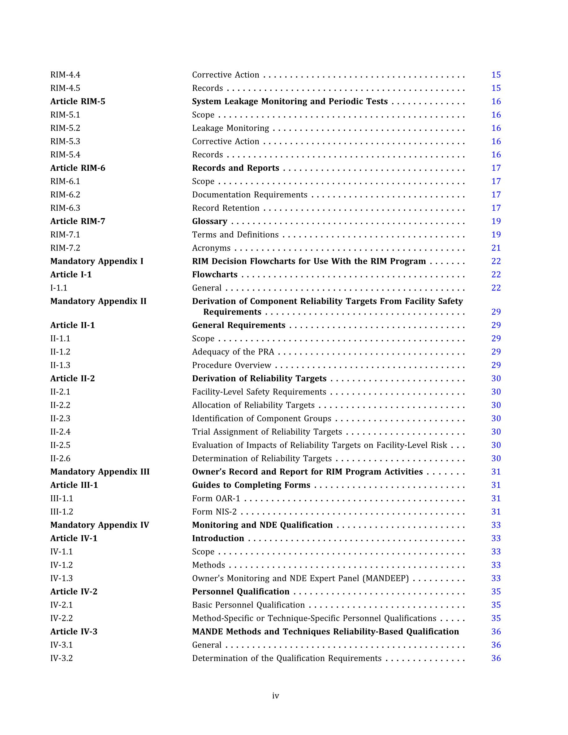 Cover preview — ASME BPVC.XI.2-2025 Section XI, Rules for Inservice Inspection of Nuclear Reactor Facility Components, Division 2, Requirements for Reliability and Integrity Management (RIM) Programs for Nuclear Reactor Facilities — Page 6
