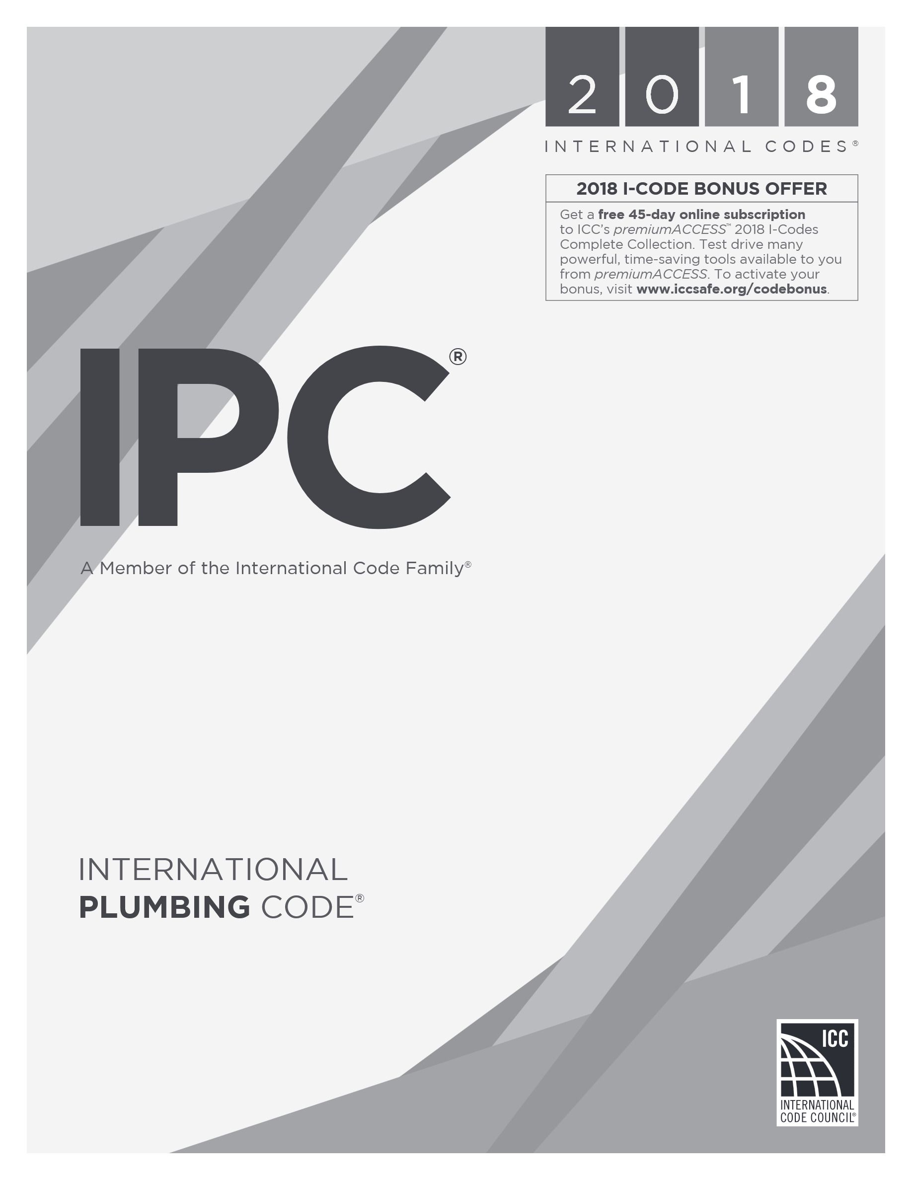 Cover preview — 2018 International Plumbing Code — Page 2