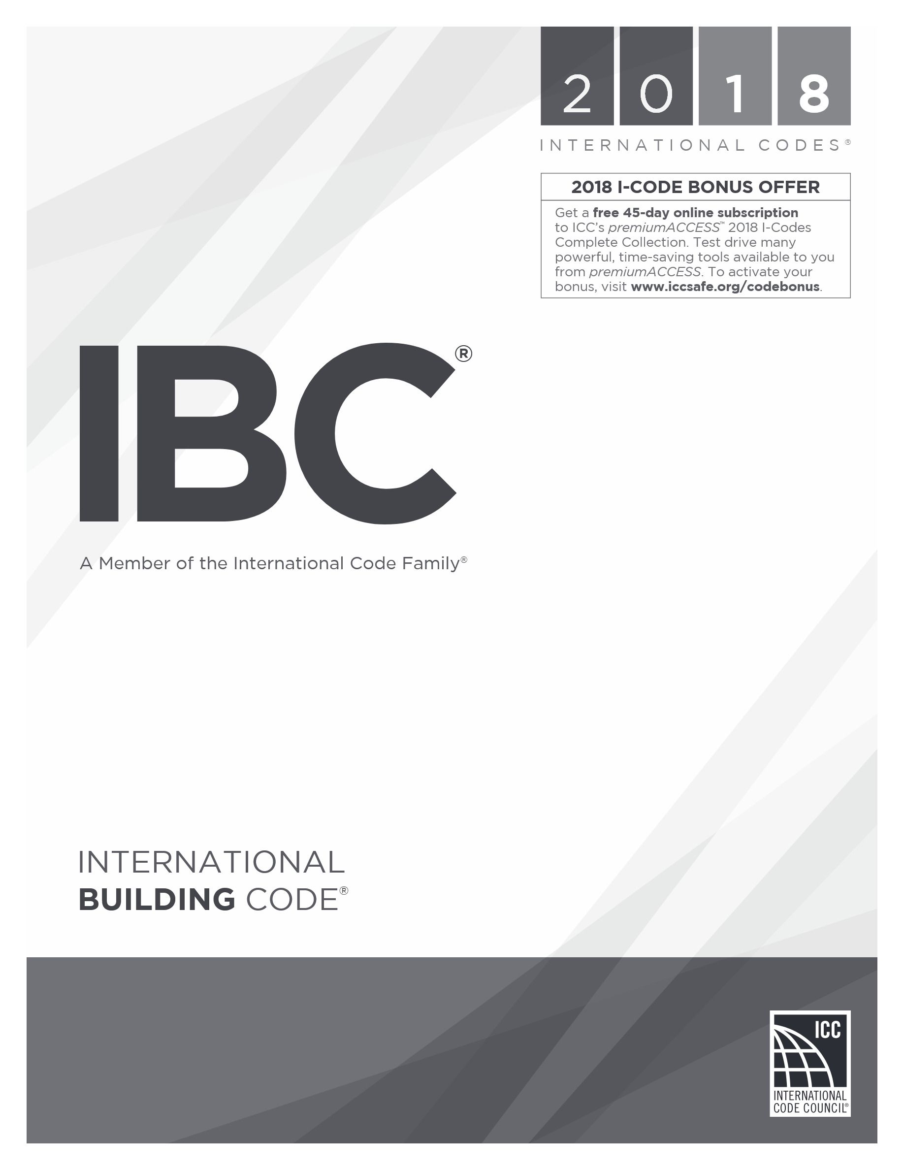 Cover preview — 2018 International Building Code — Page 2