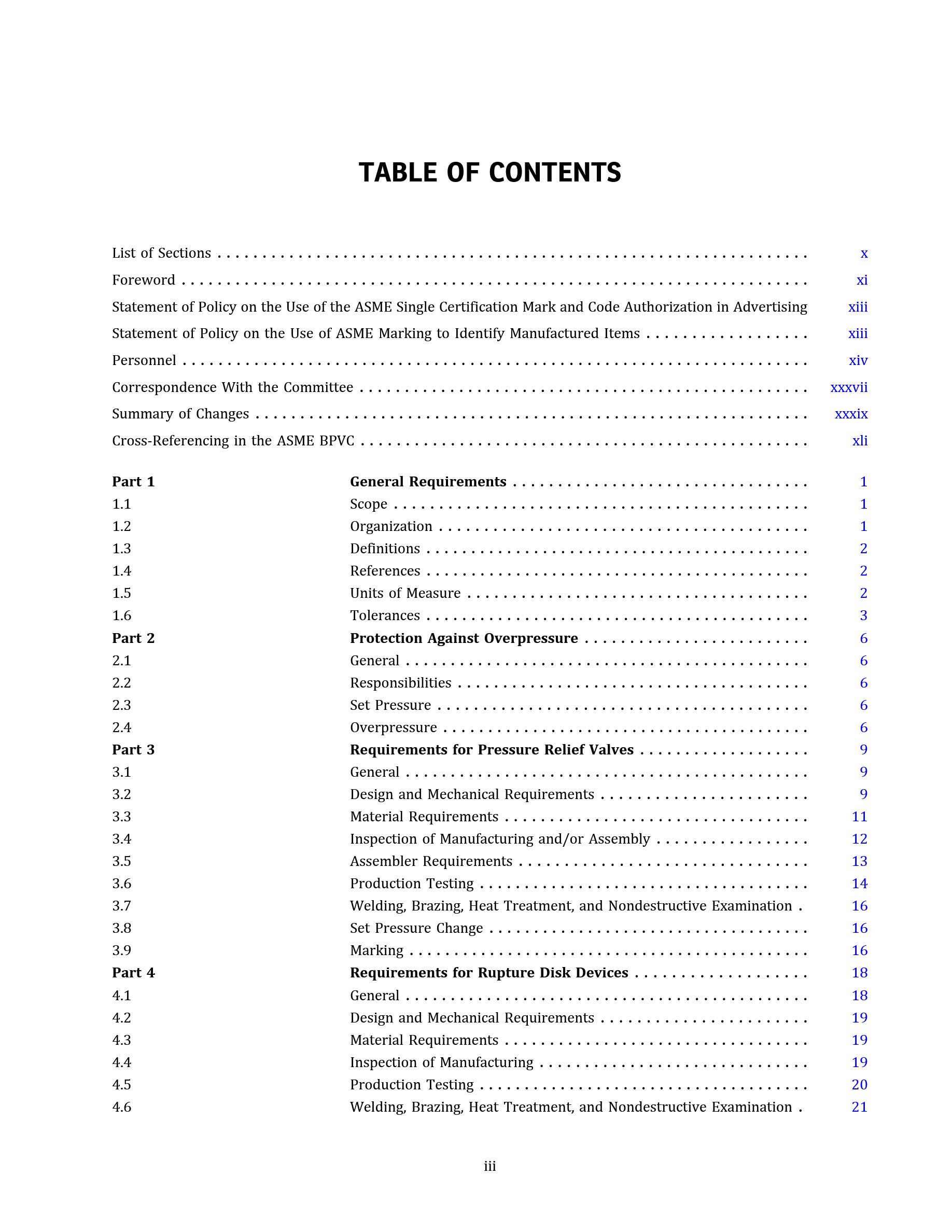 Cover preview — ASME BPVC.XIII-2025 Section XIII, Rules for Overpressure Protection — Page 5