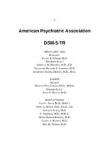 Cover preview — Diagnostic and Statistical Manual of Mental Disorders, Text Revision Dsm-5-tr 5th Edition — Page 5
