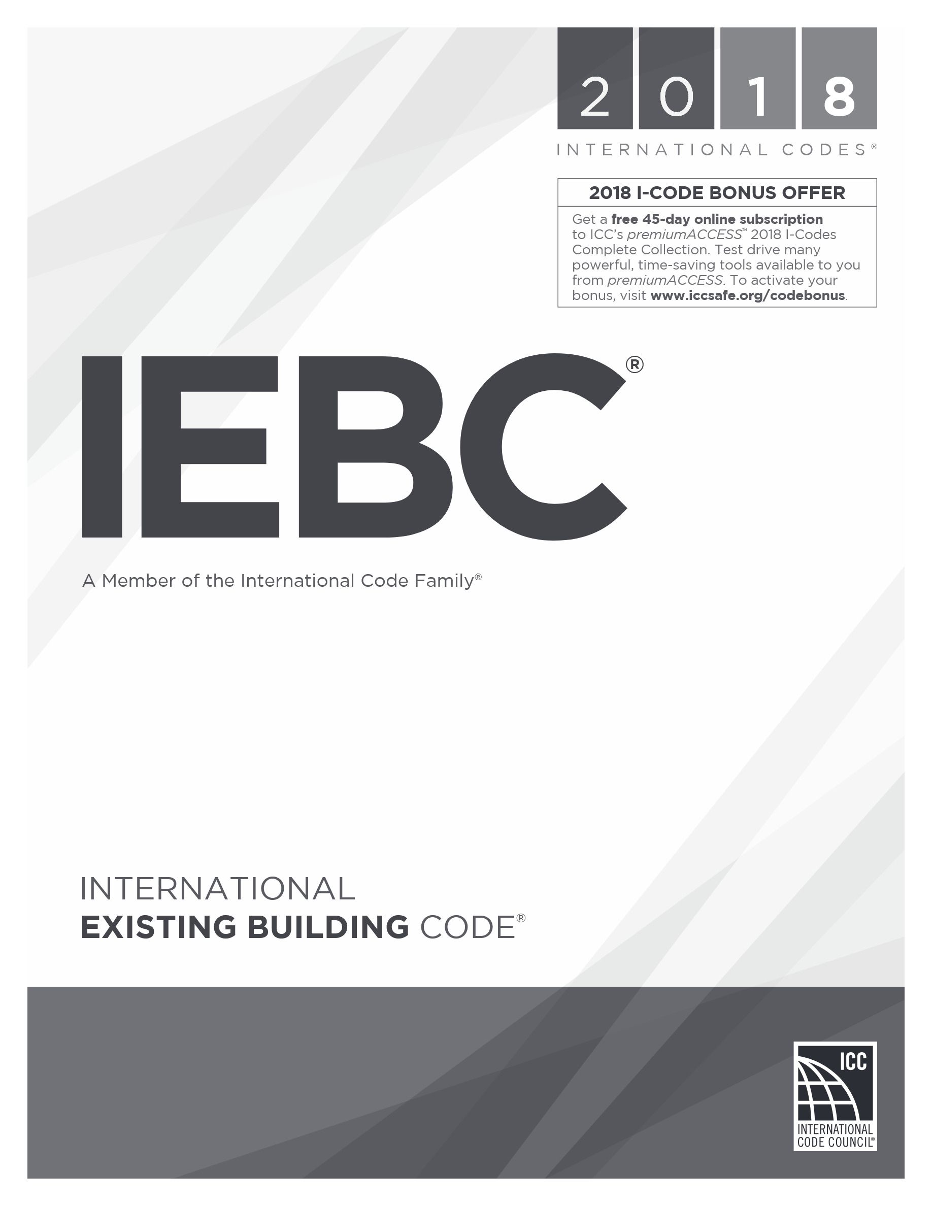 Cover preview — 2018 International Existing Building Code — Page 2