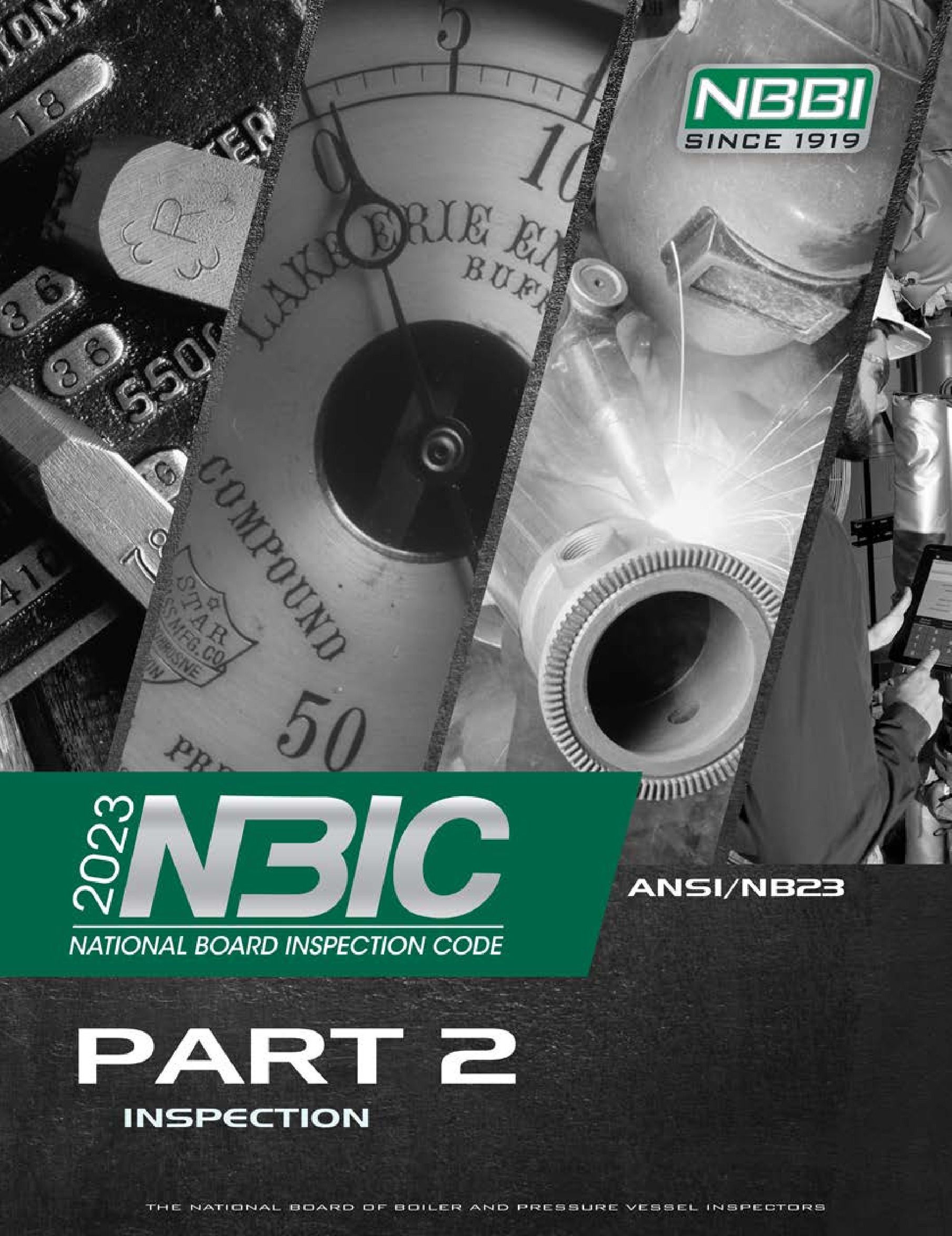Cover preview — NBBI NB 23 (NBIC) National Board Inspection Code - Part 2 Inspection — Page 1