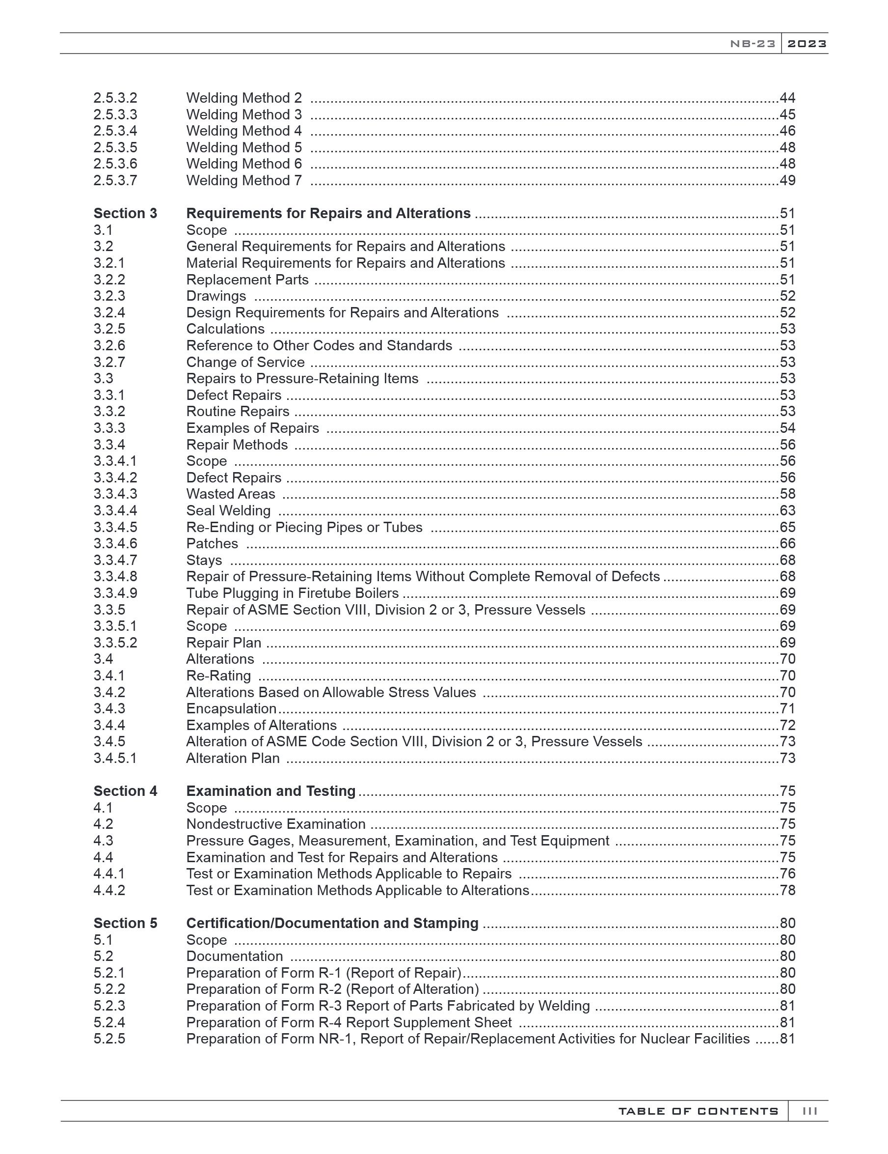Cover preview — NBBI NB 23 (NBIC) National Board Inspection Code - Part 3 Repairs and Alterations — Page 4