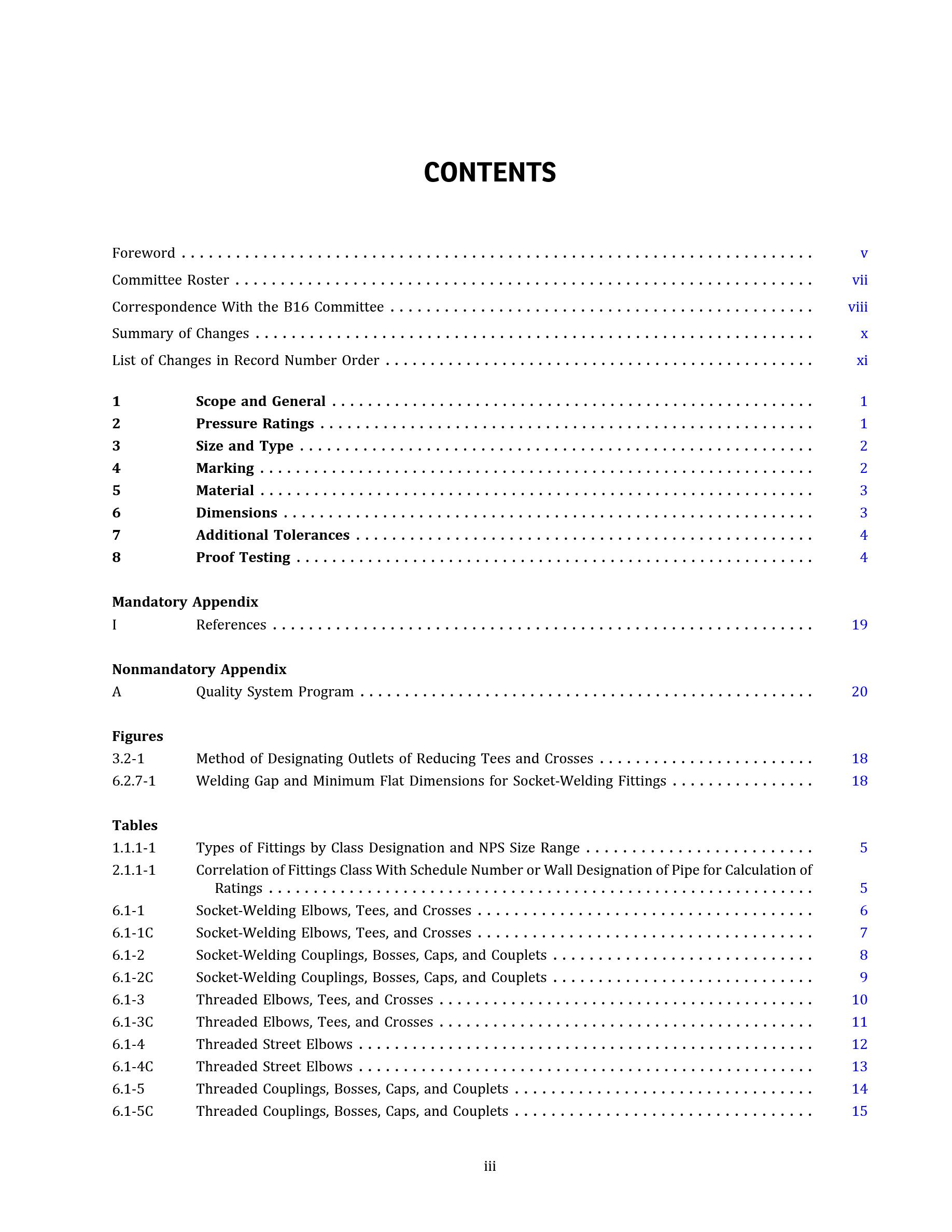 Cover preview — ASME B16.11-2024 Forged Fittings, Socket-Welding and Threaded — Page 4