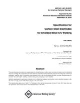 Cover preview — AWS A5.1/A5.1M Specification for Carbon Steel Electrodes for Shielded Metal Arc Welding — Page 2