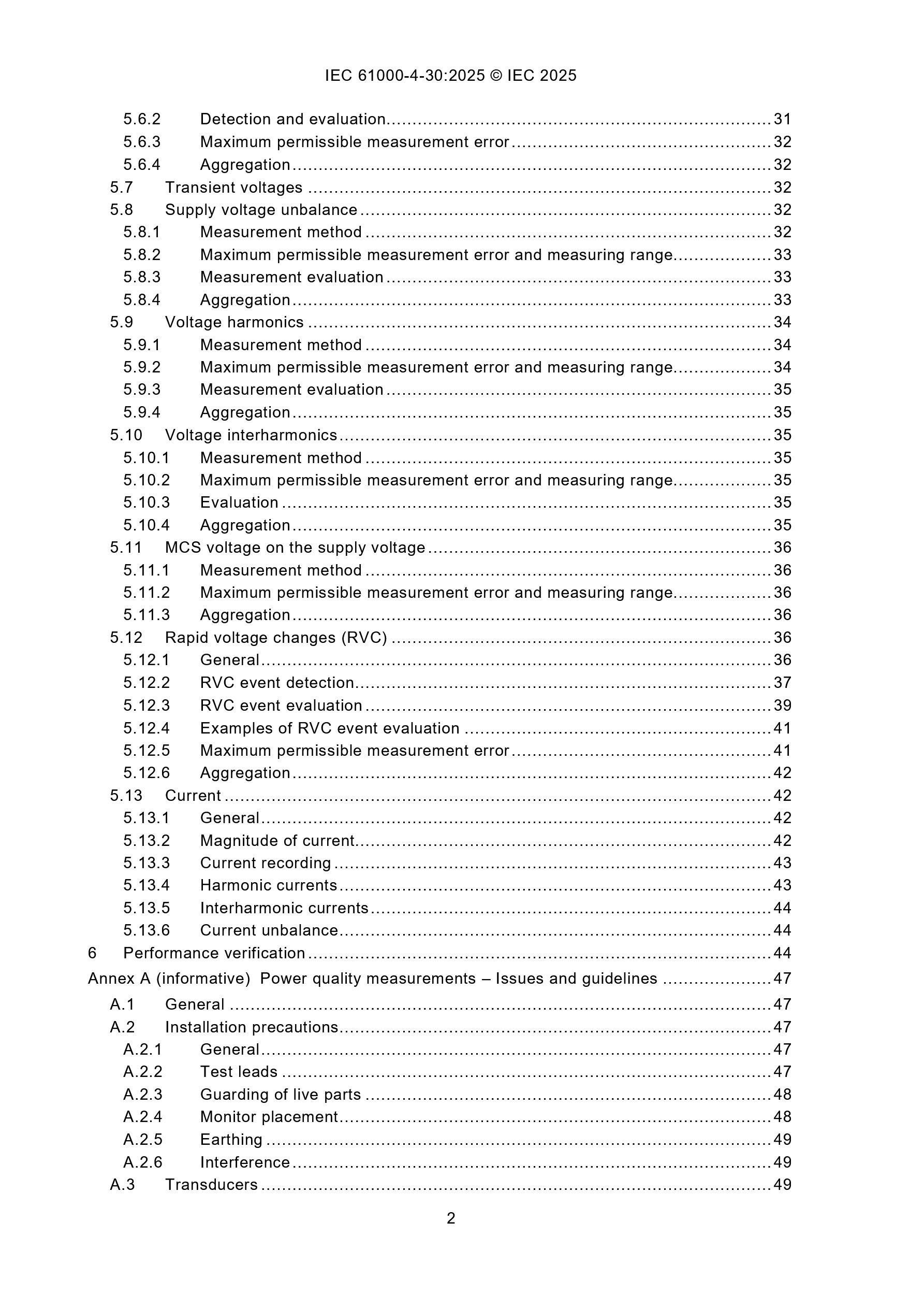 Cover preview — IEC 61000-4-30 Ed. 4.0:2025 Electromagnetic Compatibility (EMC) — Part 4-30: Testing and Measurement Techniques — Power Quality Measurement Methods — Page 4
